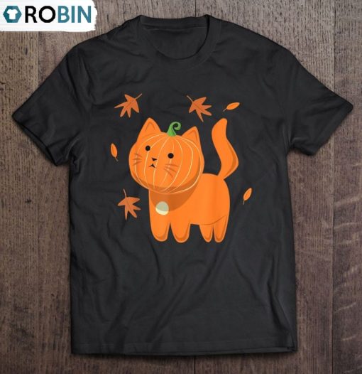 Funny Halloween Ca Cat Pumpkin Unisex Shirt
