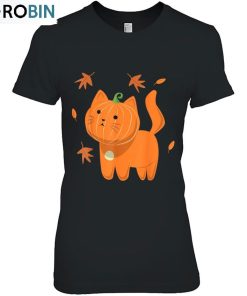 Funny Halloween Ca Cat Pumpkin Unisex Shirt