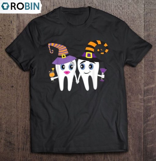 Funny Halloween Dentist Gif Dental Men Women Kids Unisex Shirt