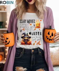 Funny Halloween Shirt, Pumpkin Spice Long Sleeve Unisex Hoodie
