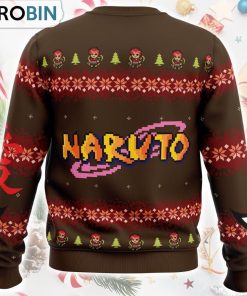 Gaara Naruto Ugly Christmas Sweater