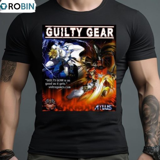 Game Graphic Guilty Gear Shirt