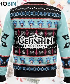 Ganyu Genshin Impact Ugly Christmas Sweater
