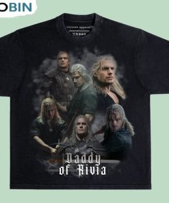 Geralt Of Rivia Daddy Of Rivia Trendy Tee Top Unisex Hoodie