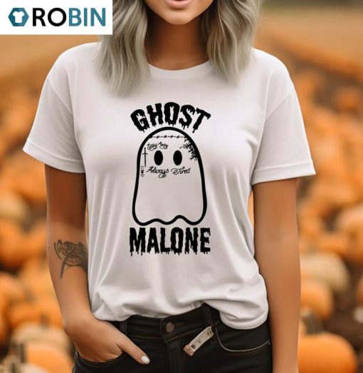 Ghost Malone Groovy Shirt , Funny Halloween Long Sleeve Sweater For Men And Women