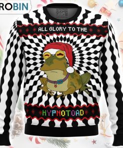 Glory To The Hypnotoad Ugly Christmas Sweater