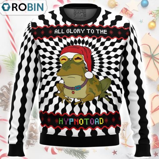 Glory To The Hypnotoad Ugly Christmas Sweater