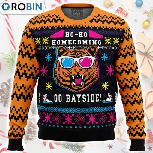 Go Bayside Saved by the Bell Ugly Christmas Sweater