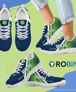 Go Seattle Seahawks Go Seattle Seahawks Breathable Running Sneaker