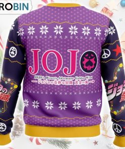 Golden Christmas Jojo’s Bizarre Adventure Ugly Christmas Sweater Golden Christmas Jojo’s Bizarre Adventure Ugly Christmas Sweater