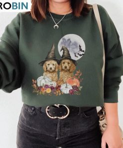 Goldendoodle Halloween Shirt, Halloween Dog Unisex Shirt Goldendoodle Halloween Shirt, Halloween Dog Unisex Shirt