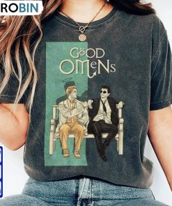 Good Omens Comfort Shirt, Good Omens Movie Sweatshirt Long Sleeve
