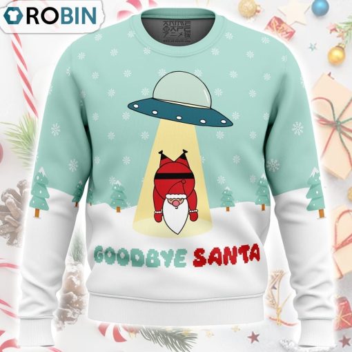 Goodbye Santa Ugly Christmas Sweater