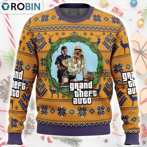 Grand Theft Auto Ugly Christmas Sweater