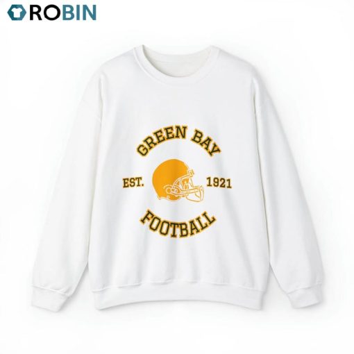 Green Bay Football EST 1921 Trendy Short Sleeve Hoodie