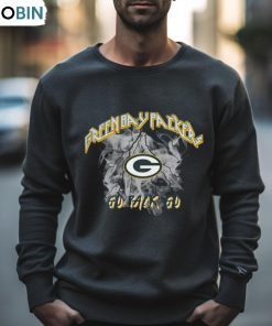 Green Bay Packers Wear By Erin Andrews Boyfriend Shirt