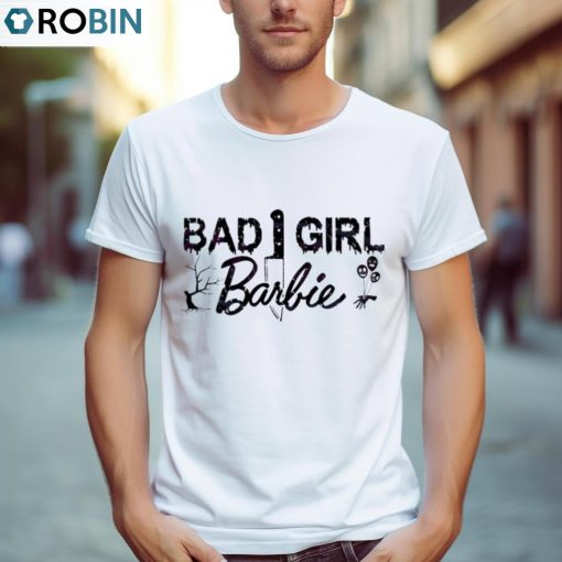 Halloween Bad Girl Barbie Shirt, Hoodie, Ladies Tee
