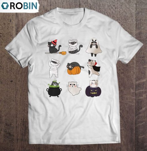 Halloween Ca Cute Halloween Spooky Season Unisex Shirt