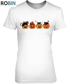 Halloween Cat Halloween Pumkin Unisex Shirt