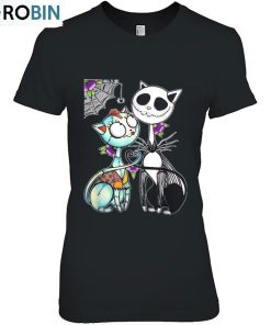 Halloween Cat Skeleton Happy Meowolleen Unisex Shirt
