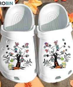 Halloween Decoration Tree Crocs Shoes