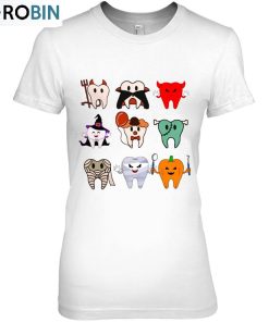 Halloween Dental  Horror Nights 2023 Dental Hygiene Unisex Shirt