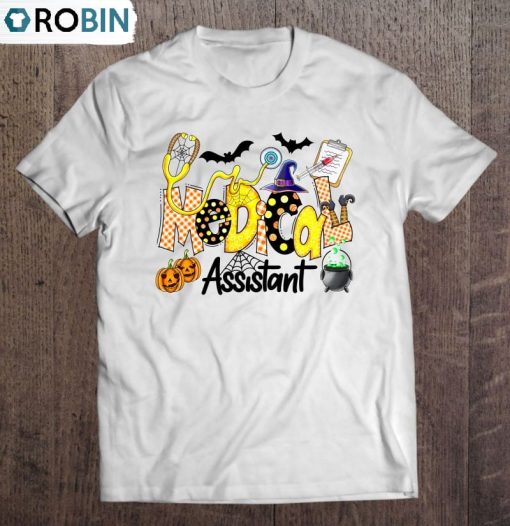 Halloween Medical Assistant Png File For Sublimation And Digital Unisex Shirt