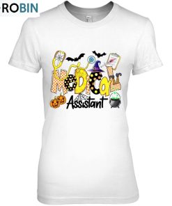 Halloween Medical Assistant Png File For Sublimation And Digital Unisex Shirt