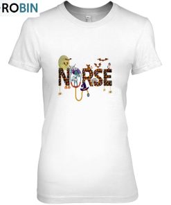 Halloween Nurse Nursing Zombie Boo Health Worker Halloween Unisex Shirt