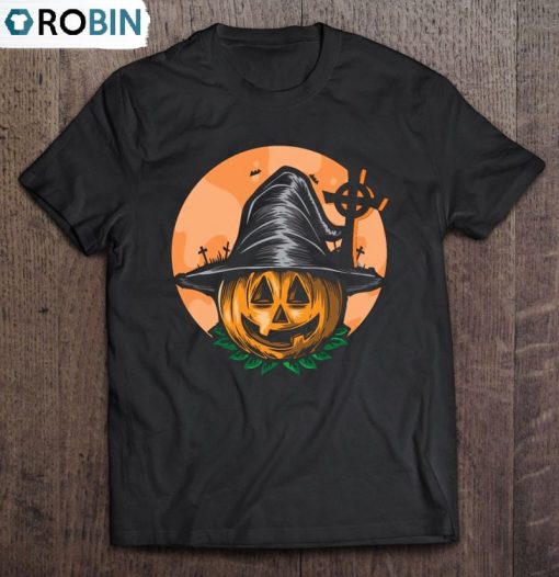 Halloween Pumpkin Jack O Lantern Shirt for Men and Women