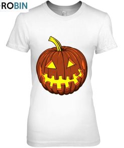 Halloween Pumpkin Smiley Unisex Shirt