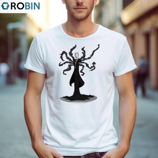Halloween Slenderman Illustration Shirt, Hoodie, Ladies Tee