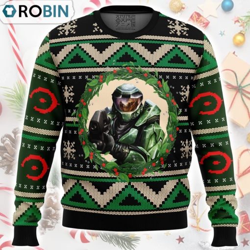 Halo Ugly Christmas Sweater