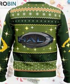Happy Halo-Days Halo Ugly Christmas Sweater