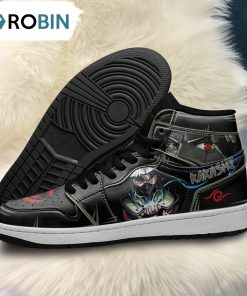 Hatake Kakashi Sasuke Jordan 1 High Sneakers, Custom Anime Shoes