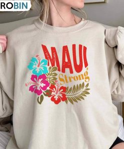 Hawaii Fire Trendy Shirt, Maui Strong Unisex Shirt