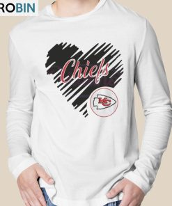 Heart Kansas City Chiefs Nfl Logo Shirt