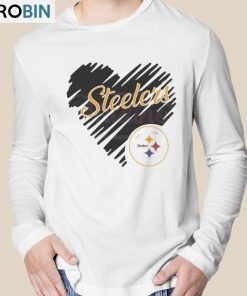 Heart Pittsburgh Steelers Nfl Logo Shirt
