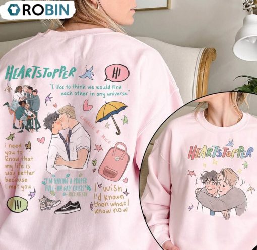 Heartstopper Hi Hi Shirt, Nick And Charlie Shirt