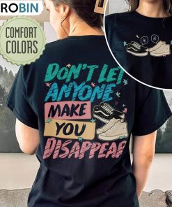 Heartstopper Leaves Shirt, Don’T Let Anyone Make You Disappear Comfort Unisex Shirt