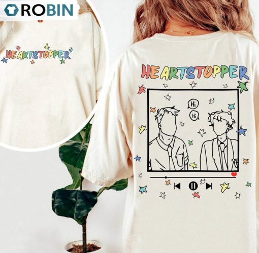 Heartstopper Shirt , Gay Panic Short Sleeve Sweatshirt