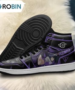Hinata Jordan 1 High Sneakers, Custom Naruto Anime Shoes
