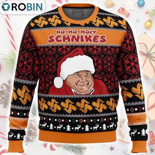 Ho Ho Holy Schnikes Tommy Boy Ugly Christmas Sweater
