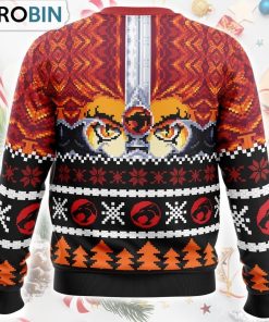 Ho Ho Hooo Holiday Thundercats Ugly Christmas Sweater