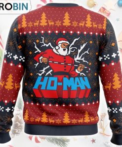 Ho-Man Santa Claus Ugly Christmas Sweater