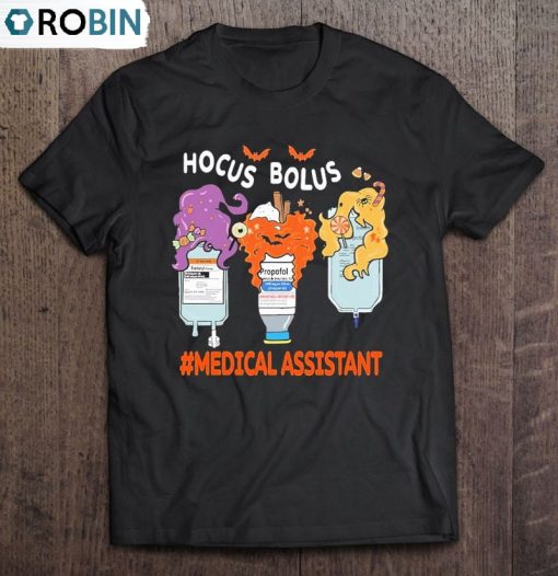 Hocus Bolus Halloween Medical Assistan Unisex Shirt