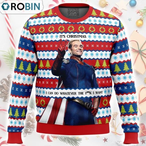 Homelander The Boys Ugly Christmas Sweater