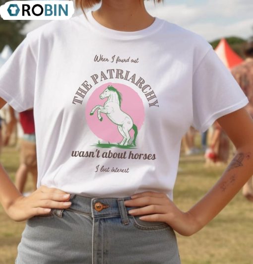 Horses Patriarchy Shirt, Retro Doll Unisex T-shirt Sweater