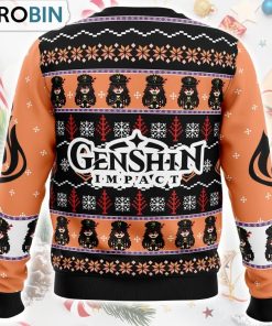 Hu Tao Genshin Impact Ugly Christmas Sweater