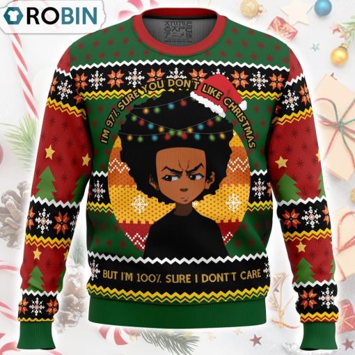 Huey Freeman The Boondocks Ugly Christmas Sweater